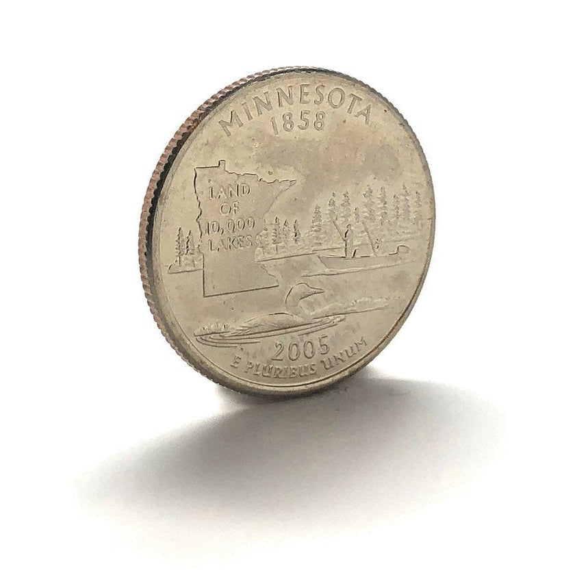 Enamel Pin Minnesota State Quarters Enamel Coin Lapel Pin Tie Tack Collector Pin Travel Souvenir Coins Cool Fun 10000 Image 2