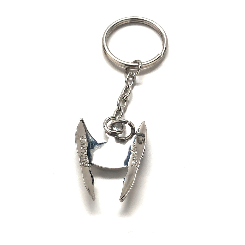 Thor Helmet Keychain Superhero Key Chain Silver 3D Design Key Ring Cool Key Chain Chain Image 2