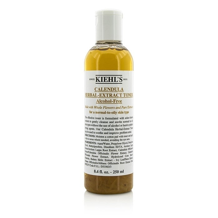 Kiehls - Calendula Herbal Extract Alcohol-Free Toner - For Normal to Oily Skin Types(250ml/8.4oz) Image 1