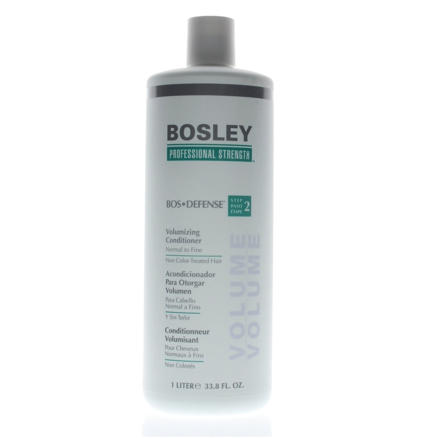 Bosley Defense Volume Conditioner Normal/Fine Non Color-Treated Hair 1 Liter/33.8oz Image 1