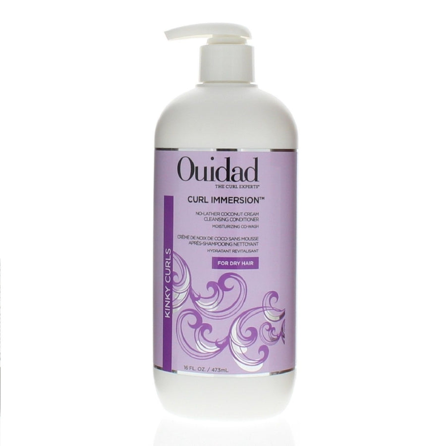 Ouidad Curl Immersion No-Lather Coconut Cream Cleansing Conditioner 16oz/473ml Image 1