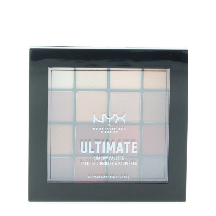 NYX Professional Makeup Ultimate Shadow Palette-Warm Neutrals (16 Shades x 0.02oz) 0.32oz/13.28g Image 1