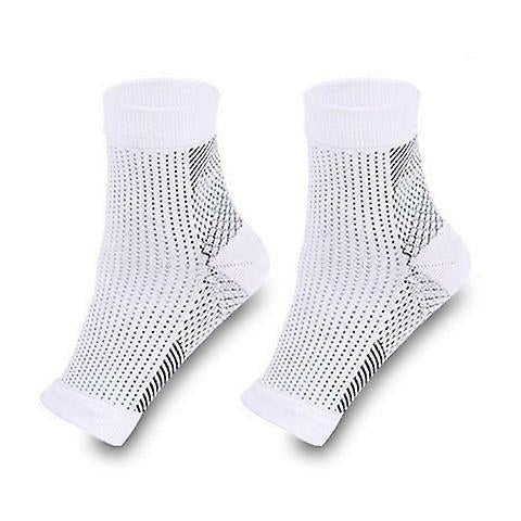 Compression Socks Ankle Bandage Open Toe Plantar Fasciitis Socks Pain Relief Sleeves Image 1