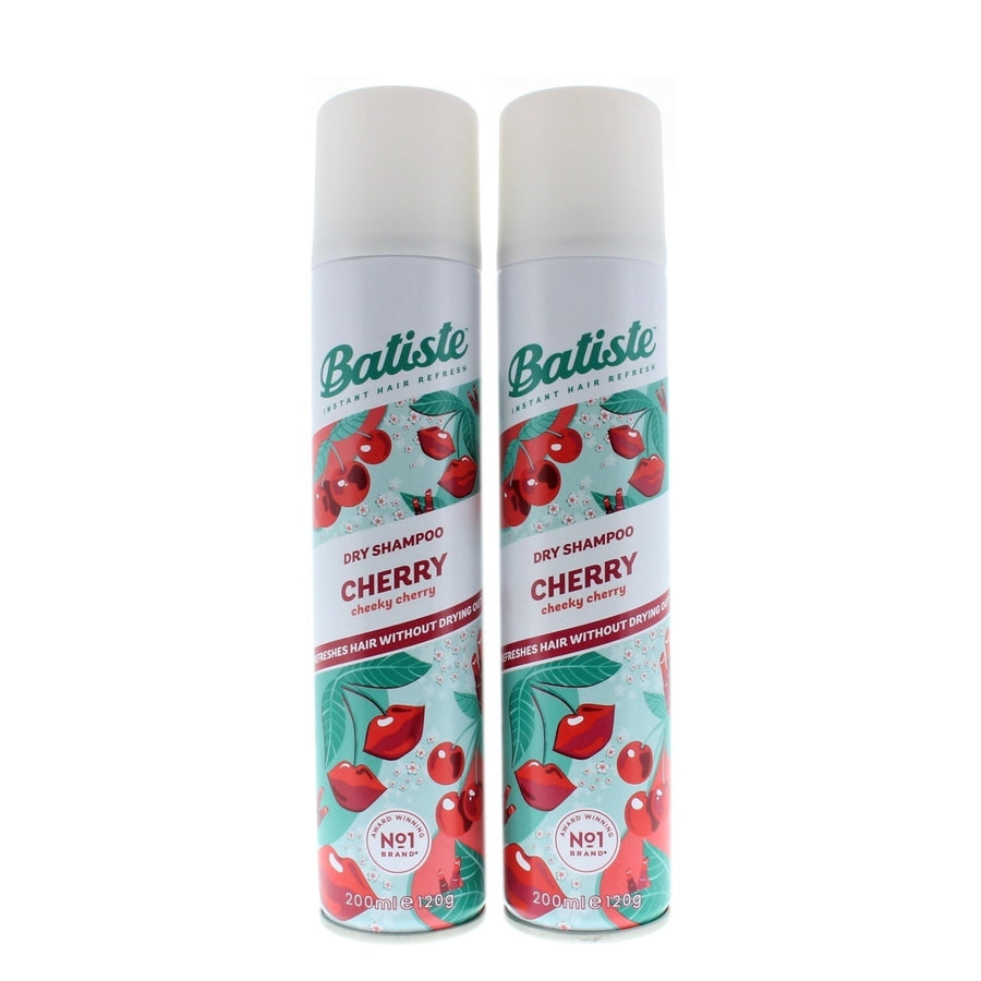 Batiste Instant Hair Refresh Dry Shampoo Cherry Cheeky Cherry 200ml/120g (2 PACK) Image 1
