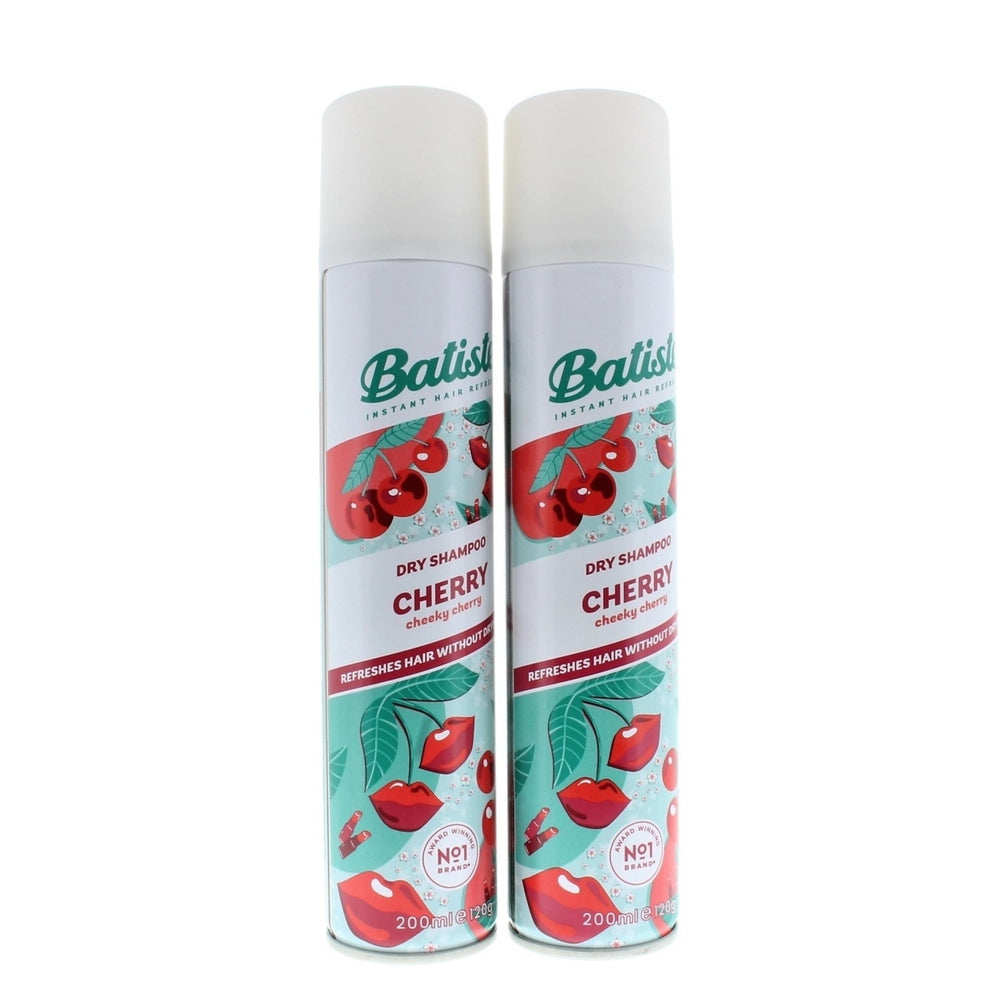 Batiste Instant Hair Refresh Dry Shampoo Cherry Cheeky Cherry 200ml/120g (2 PACK) Image 2