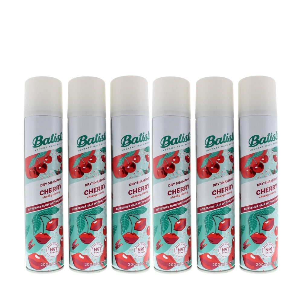 Batiste Instant Hair Refresh Dry Shampoo Cherry Cheeky Cherry 200ml/120g (6 PACK) Image 2