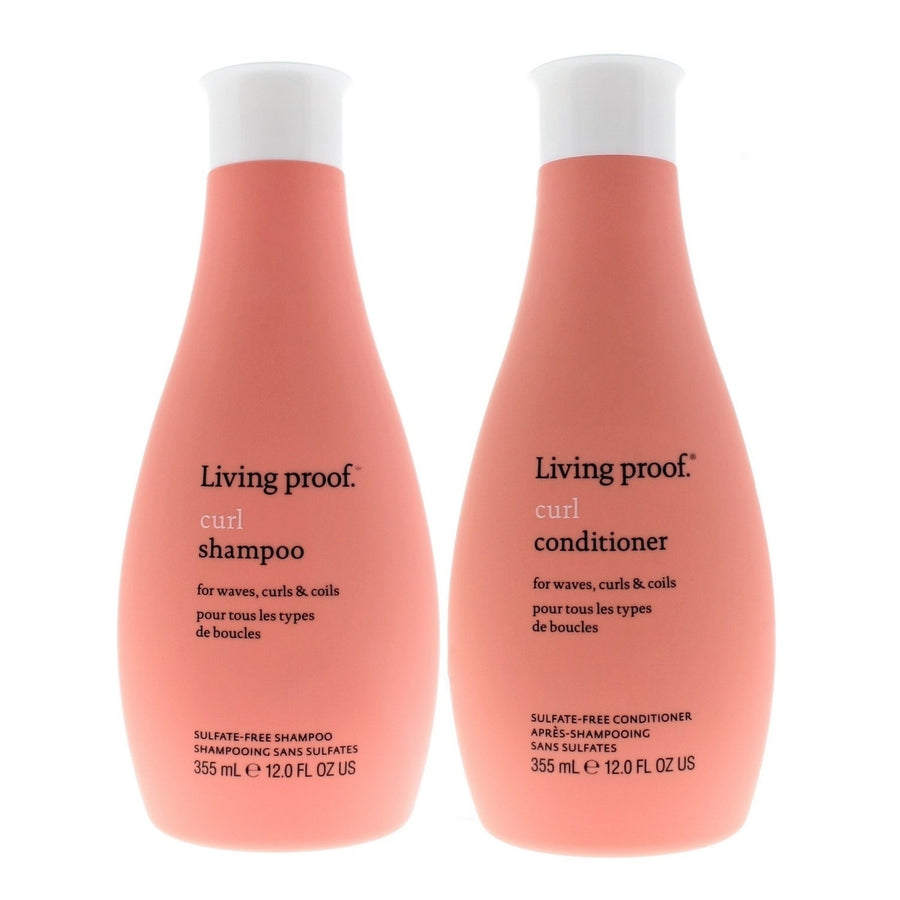 Living Proof Curl Shampoo and Conditioner 355ml/12oz Set Image 1