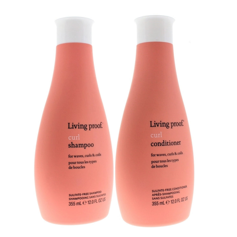 Living Proof Curl Shampoo and Conditioner 355ml/12oz Set Image 2