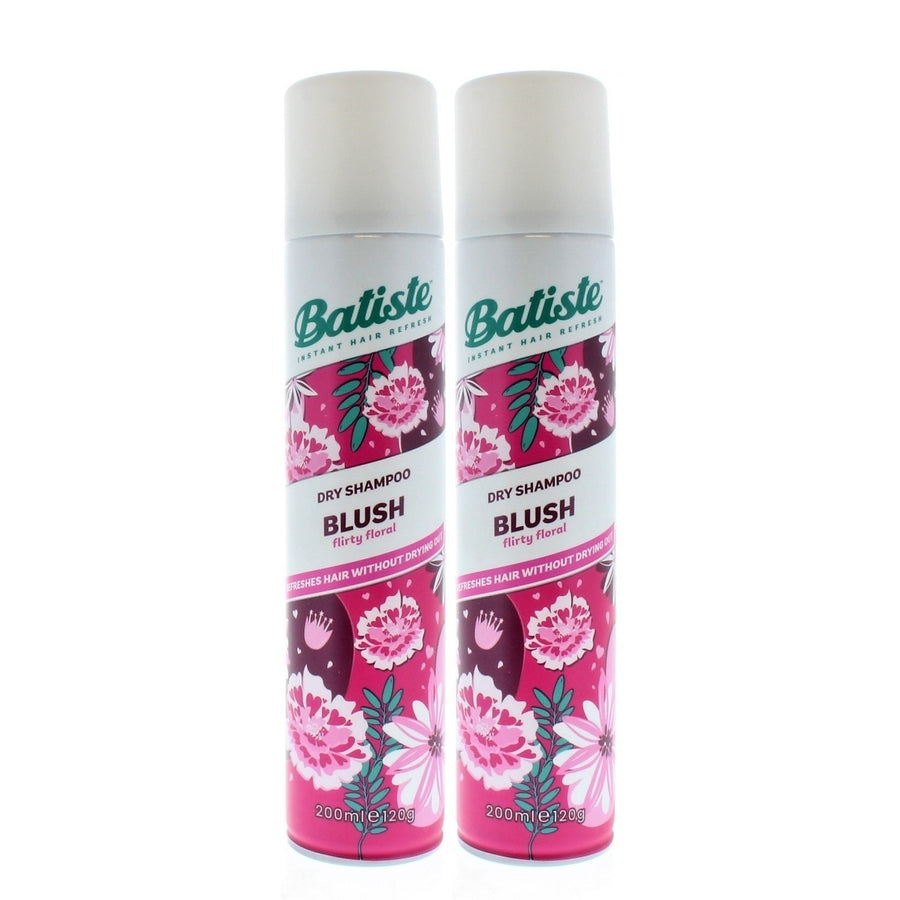 Batiste Instant Hair Refresh Dry Shampoo Blush Flirty Floral 200ml/120g (2 PACK) Image 1