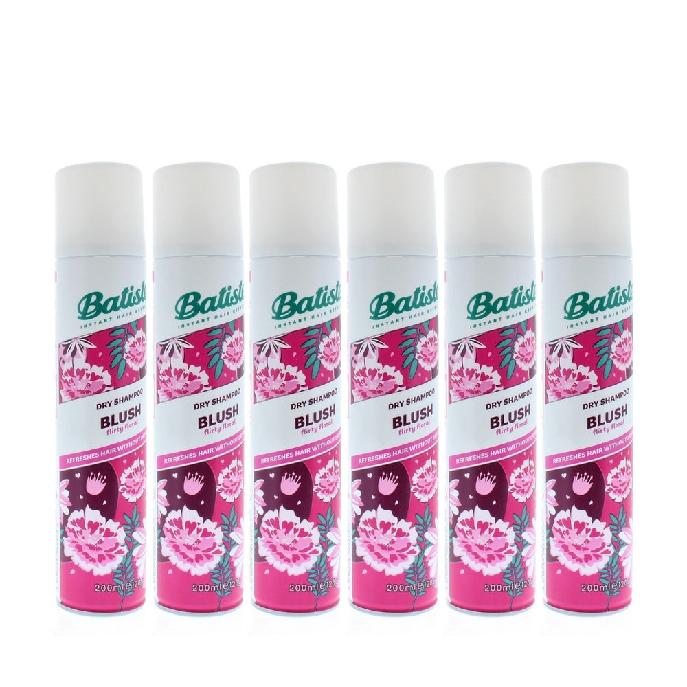 Batiste Instant Hair Refresh Dry Shampoo Blush Flirty Floral 200ml/120g (6 PACK) Image 2