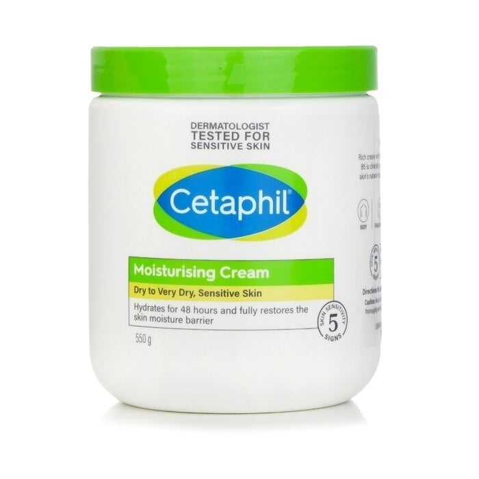 Cetaphil - Moisturising Cream 48H - For Dry to Very Dry Sensitive Skin(550g) Image 1