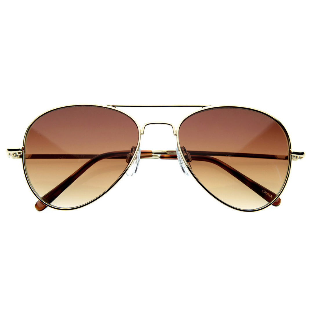 Small Classic Aviator Sunglasses 50mm Aviators - 1372 Image 1