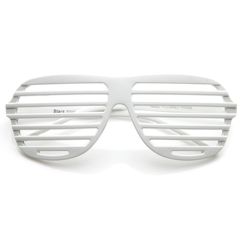 Shutter Shades Venetian Blind Stronger Kanye Novelty Glasses - 9112 Image 2