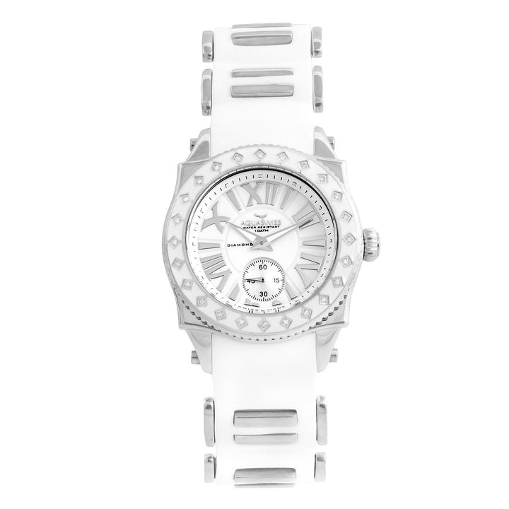 Aquaswiss Swissport L 24 Diamond Ladies Watch nan Movement: Swiss Ronda 1069 Image 1