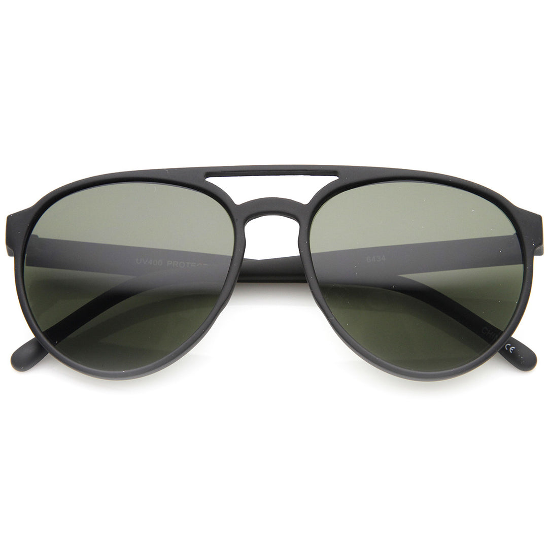 Thin Crafted Retro Plastic Aviator Sunglasses 9747 Image 4