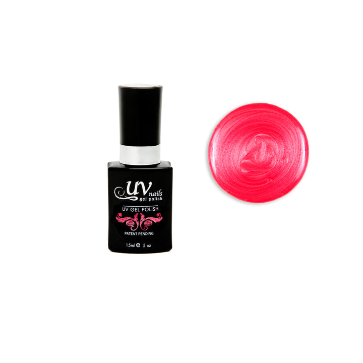 UV-NAILS Salon Quality Gel Polish Starter Kit with Black LED Lamp Colors:GL15-G77-G78 Image 2