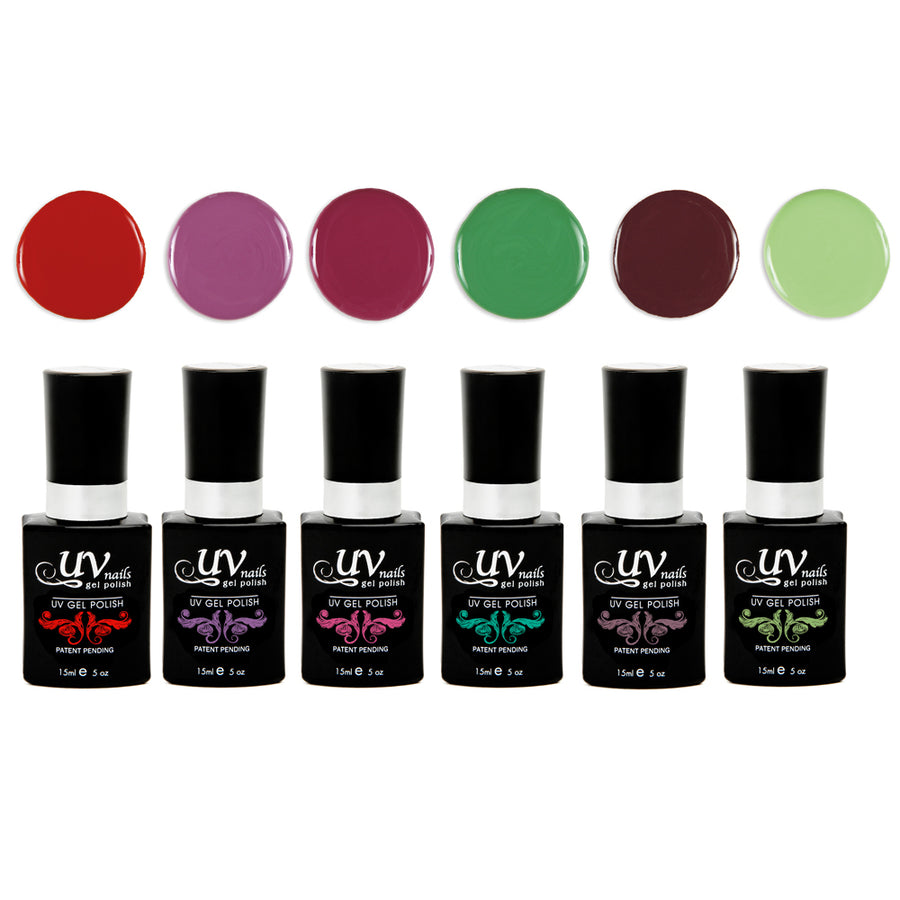 Cape Cod Set of 6 UV or LED gel polish Image 1