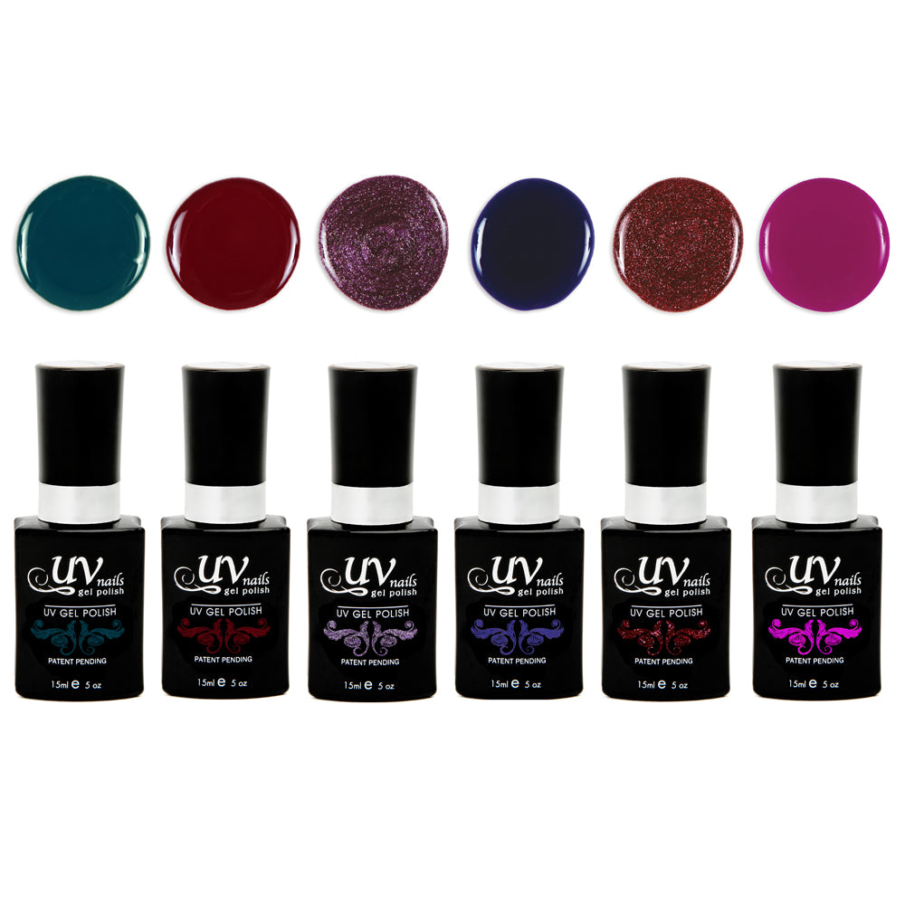 Capri Set of 6 UV or LED gel polish Image 1