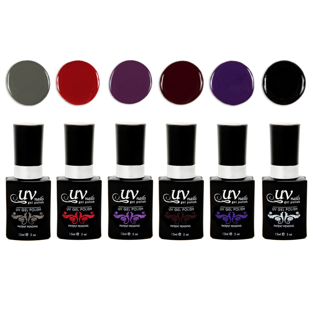 Tokyo Set of 6 UV or LED gel polish Image 1