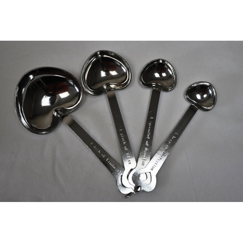 Heart Shaped Measuring Spoons in Gift Box Image 4