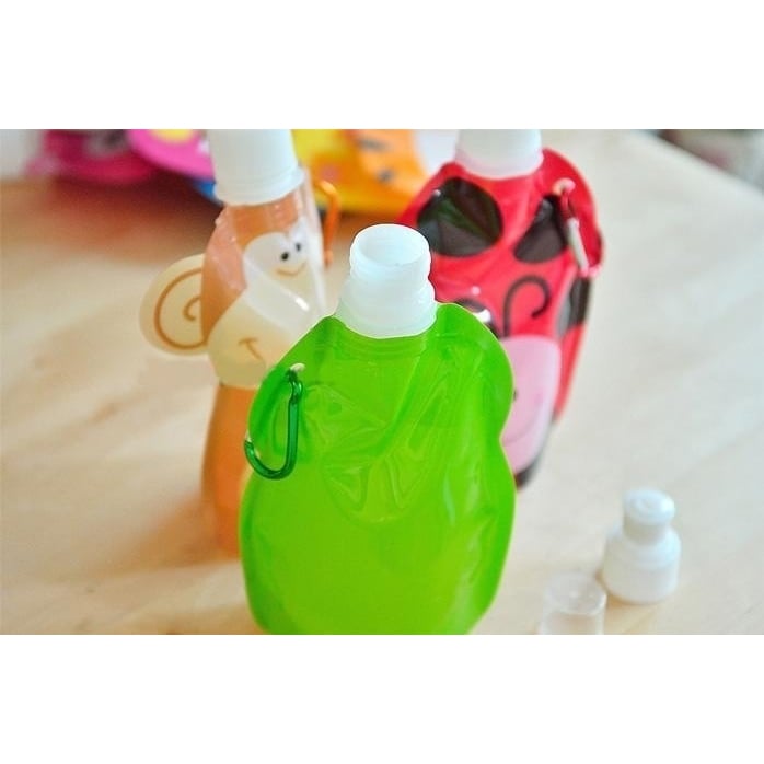 Kids Water Bottles "Little Zoo" - 2 pack Image 2