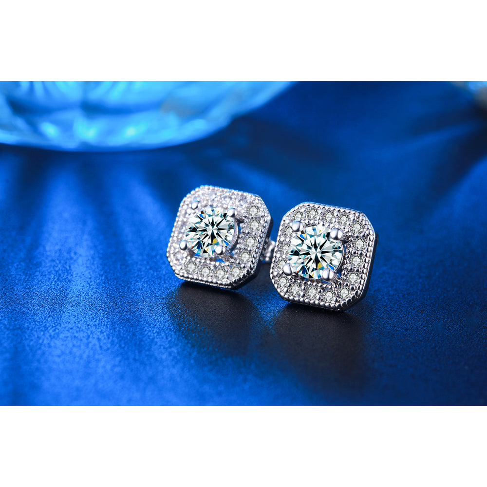 Luxury Swiss Stud Earrings  - 4 styles Image 2