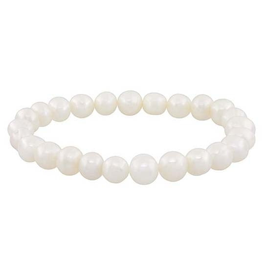Genuine Freshwater Pearl Stretch Braclets Image 1