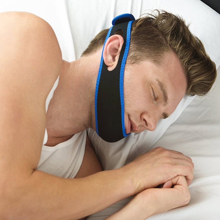 Stop Snoring Chin Strap Snore Belt Anti Apnea Jaw Solution Sleep Image 2