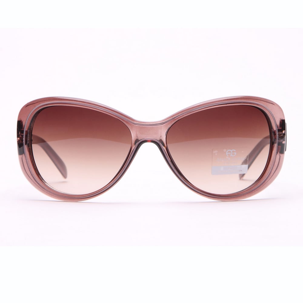 Anais Gvani Wide Sunglasses Gradient Lenses UV400 Plastic Frame York Design Image 1