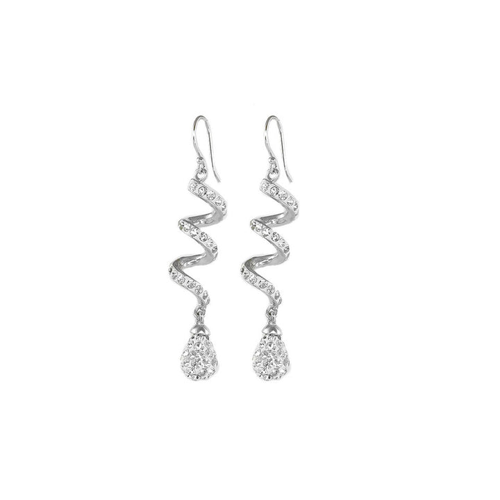 Swarovski Elements Crystal Leverback Earrings Image 2