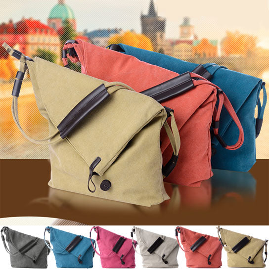 Unisex fine Canvas Handbag in Assorted Color Image 1