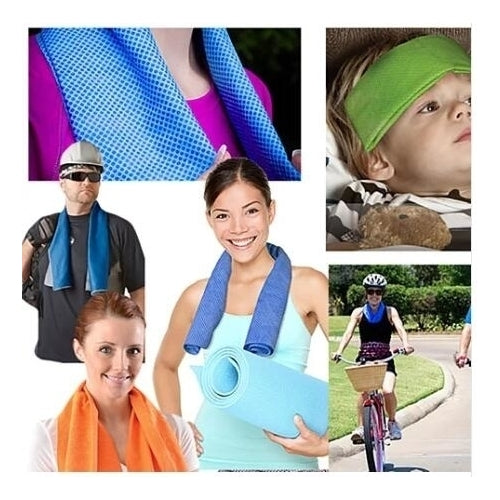 Sports Instant Cool Ice Cooling Towel Buy One Get One Free Image 1