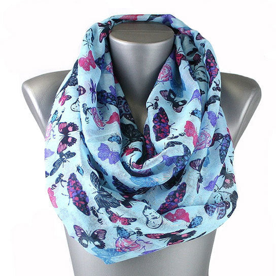 Dreamy Butterfly Infinity Scarf Image 2