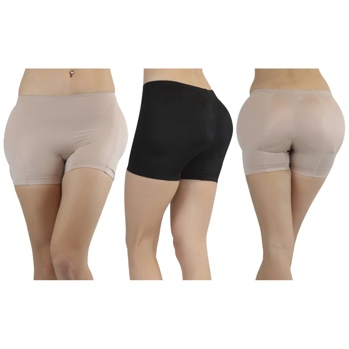 1 or 2 Pack of Women Butt and Hip Padded Shaper Image 4