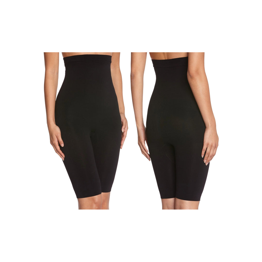 2 Pack of Womens Long Leg Waist Control Body Shaper Image 3