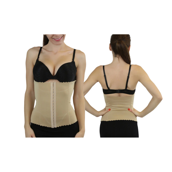 Womens Hook and Eye Closure Waist Cincher Image 2