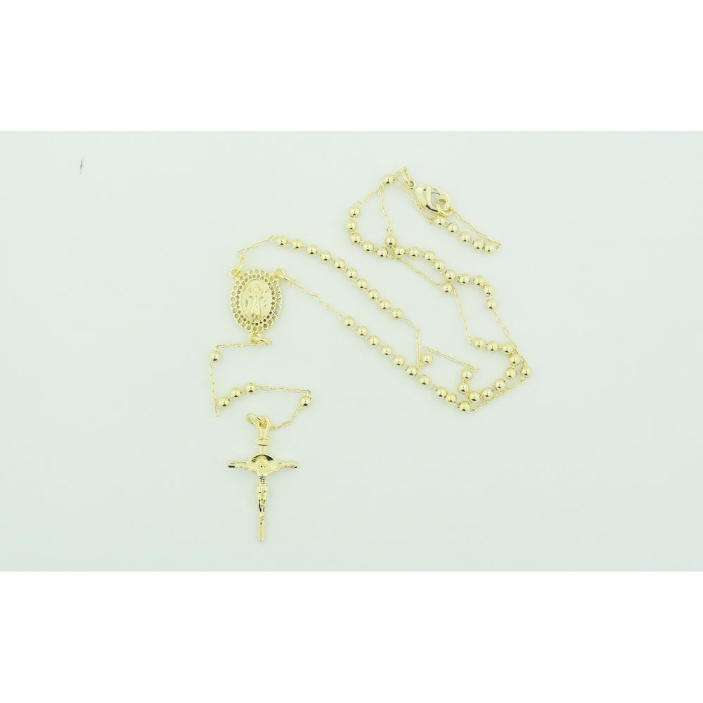 18k Gold Filled Nino Rosary Image 1