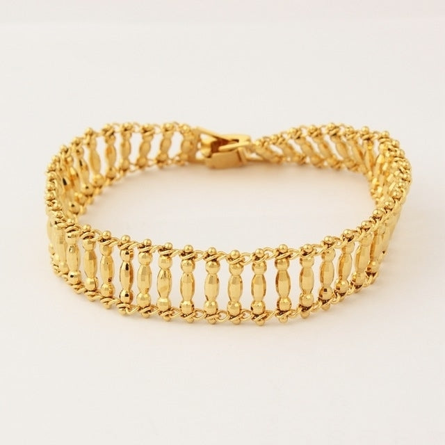 18k Gold Filled Fancy Bracelet Image 1