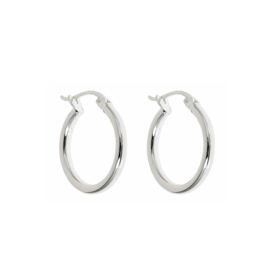 BOGO Solid Sterling Silver French Lock Hoops Image 1