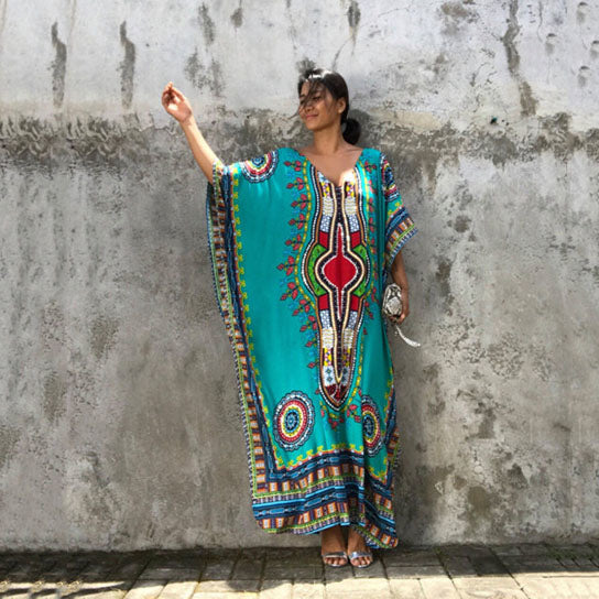 Dashiki Dress African Kaftan Dress Image 3