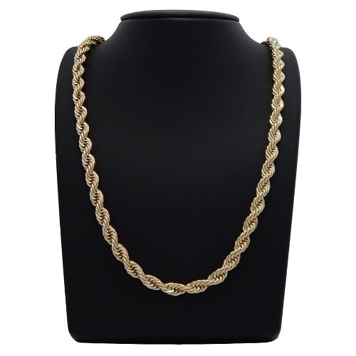 14K Gold Filled  Rope Chain 24" unisex Image 1