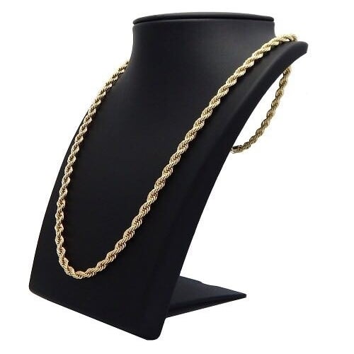 14k Gold Filled Yellow Rope Chain unisex Image 1