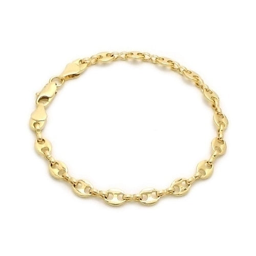 14K Gold Filled Mariner Bracelet 8 inch Image 1