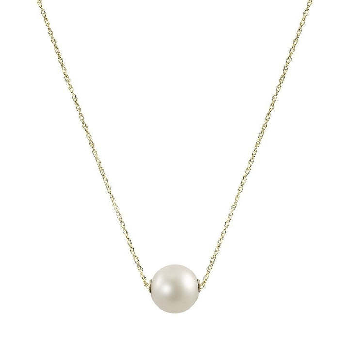 Delicate Pearl Necklace Image 2