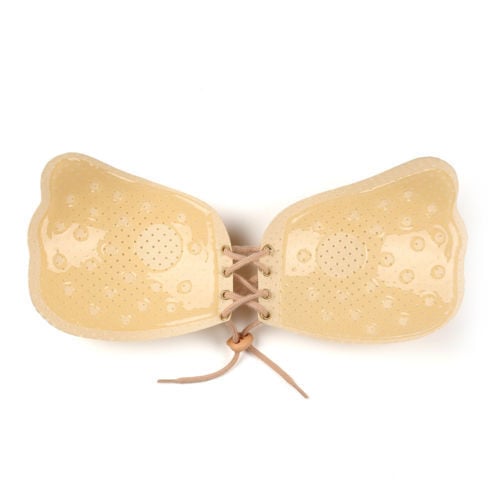 Strapless Backless Invisible Push-up Reusable Butterfly Bra Image 4