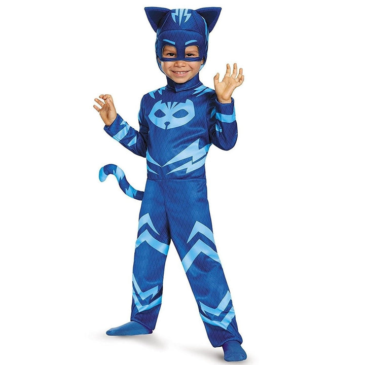 PJ Masks Catboy Boys size M 3T 4T Classic Costume Headpiece Outfit Disguise Image 1