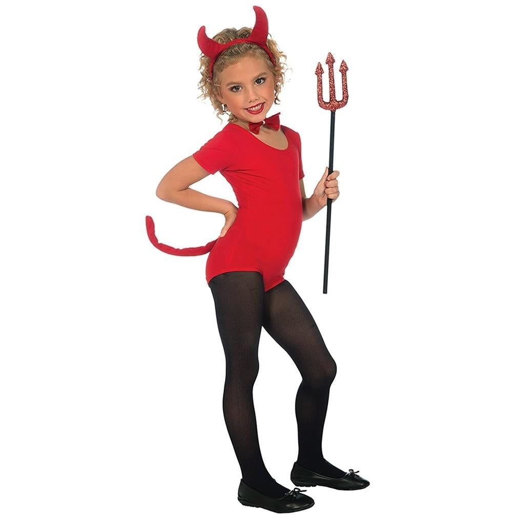 Forum Novelties Devil Plush Accessory Kit Red Kids Costume Size O/S Model 70226 Image 1