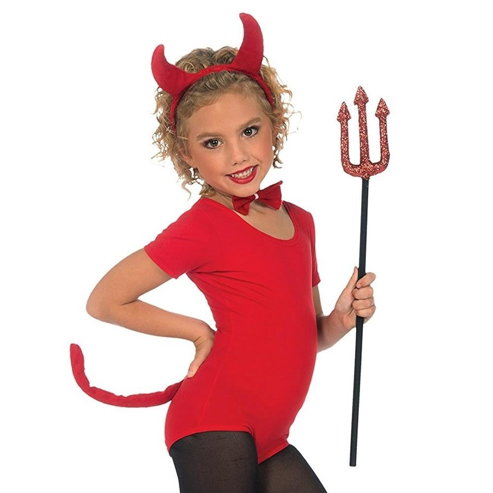 Forum Novelties Devil Plush Accessory Kit Red Kids Costume Size O/S Model 70226 Image 2