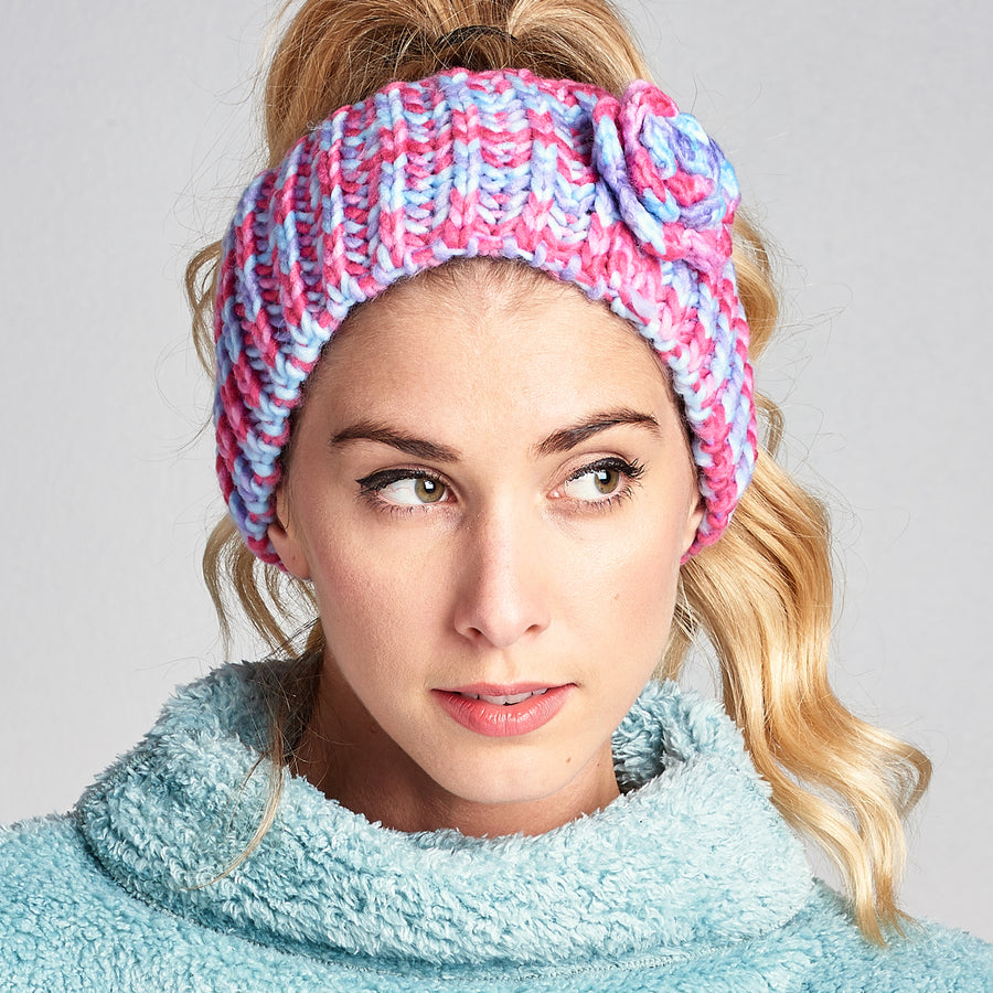 Crochet Knit Headband Image 1