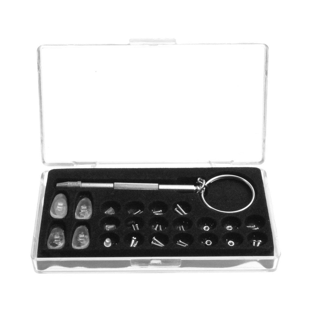 Sunglasses Repair Kit Mini Screwdriver Various Screws Essential Eyewear Tools Image 2